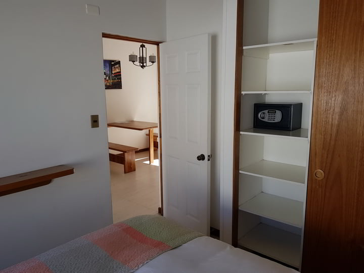 Dormitorio matrimonial del departamento